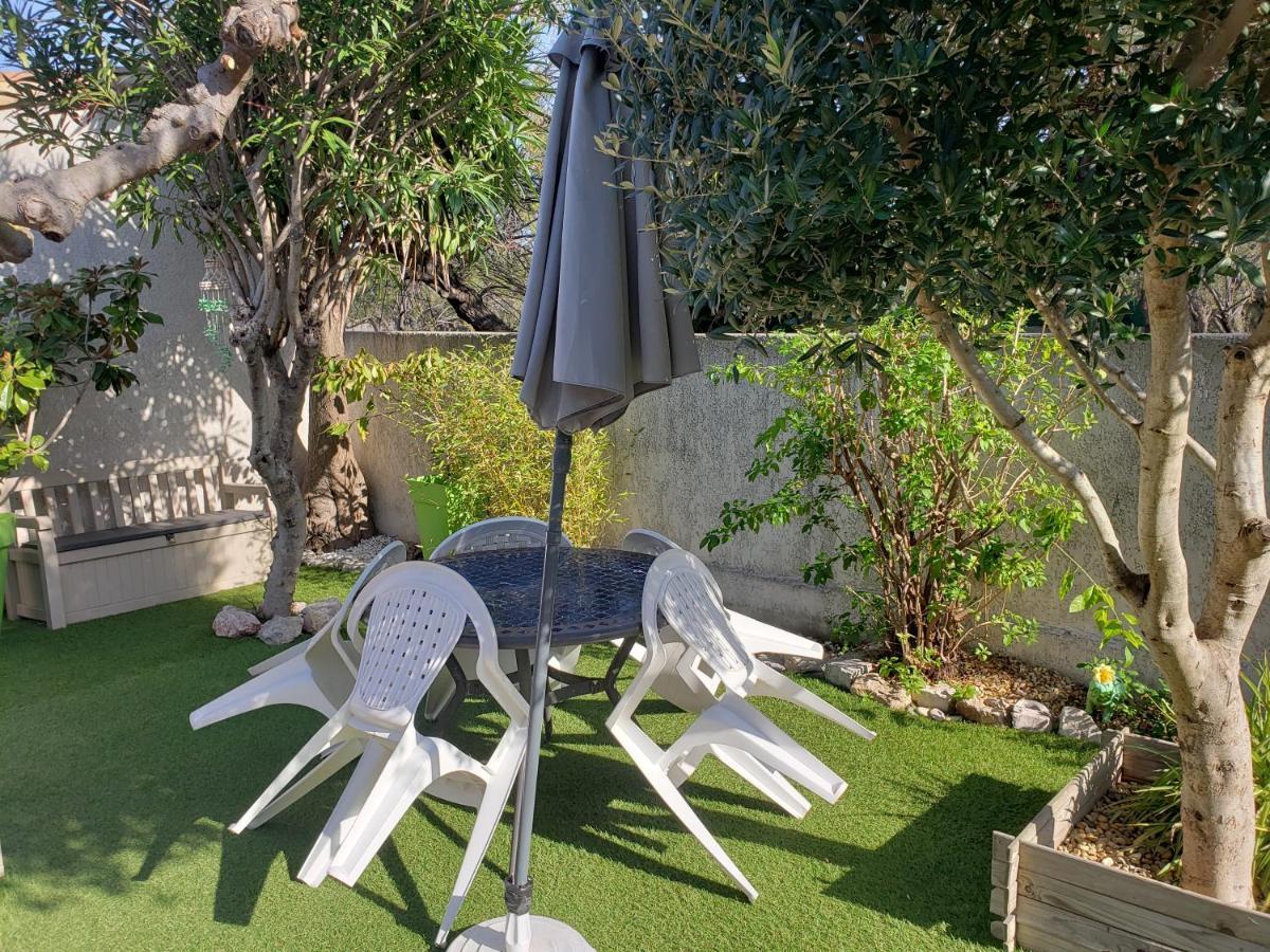 Reve Bleu, Maison T3 Avec Jardin, A 250m, Clim & Parking Frontignan